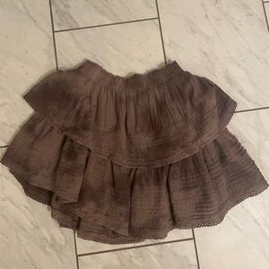 aerie rock n ruffle skirt never worn (loveshack dupe)